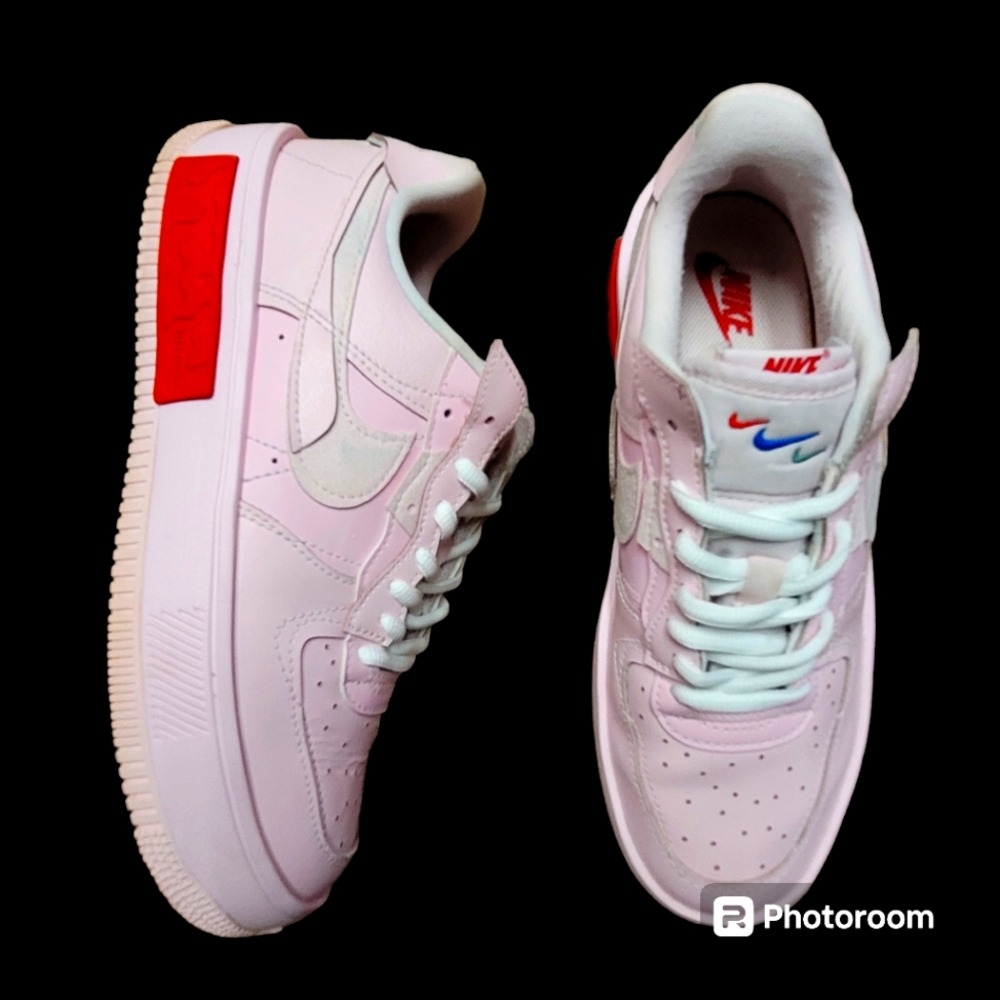 Nike Air Force 1 Valentine's Day Pink DA7024-600 Women's Sz 8.5 Limited Edition